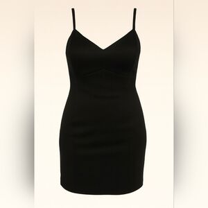 Torrid Black Corset Back Bodycon Sleeveless Dress Women's Plus Size 1X